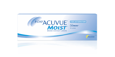 1 Day Acuvue Moist for Astigmatism Toric Soft Contact lenses- 30 Lens Pack