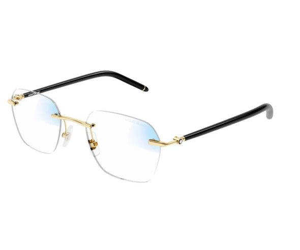 Mont Blanc MB 0270S Metal Rimless  Sunglass