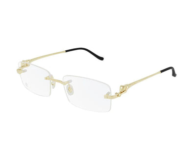 Cartier CT 0281O Metal Rimless Frame For Men