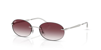 Ray Ban RB 3767 Metal Rimless Sunglasses