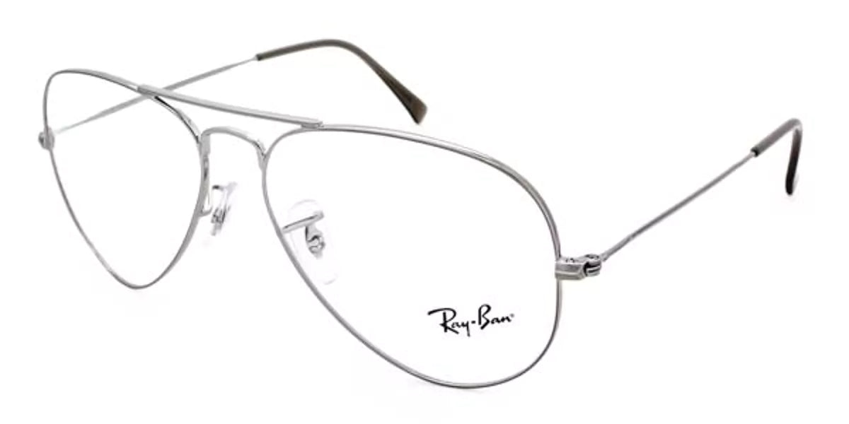 Ray Ban RB 6049 Metal Frame Unisex Silver 2538 - Main Image