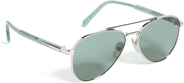 Prada 0PS A58S Metal Aviator Sunglass