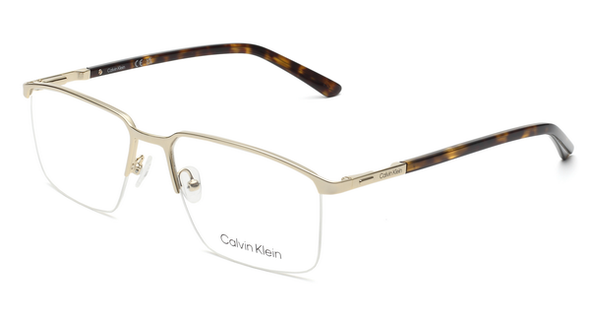 Calvin Klein CK 22133LBI Half Rim Metal Frame for Men