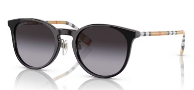 Burberry BE 4380 Acetate Metal Combo Sunglasses