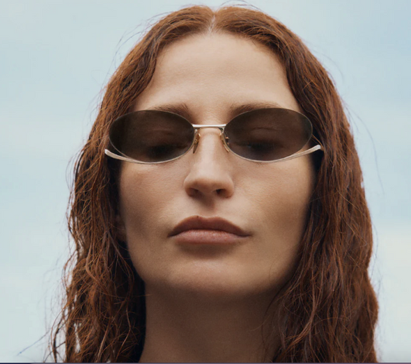 GIGI Studios SHIMMER Metal Supra Sunglasses