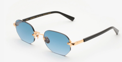 Gast MOONSTONE Rimless Hexagon  Metal Sunglass