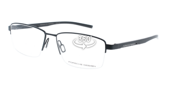 Porsche Design P 8399 Half Rim Titanium Frame