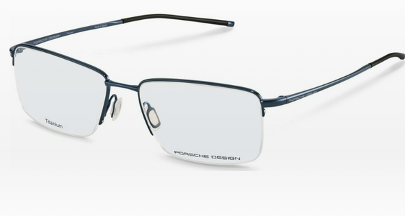 Porsche Design P 8751 Half Rim Titanium Frame