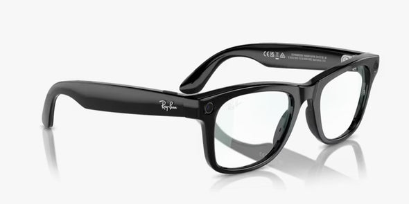 Ray Ban Meta Ai SMART Wayfarer Clear Glasses RW 4008