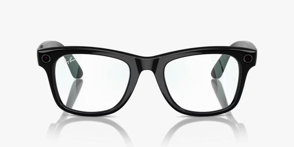 Ray Ban Meta Ai SMART Wayfarer Clear Glasses RW 4008