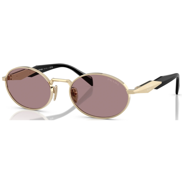 Prada SPR  65Z Metal Sunglasses