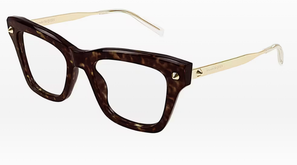 Alexander McQueen AM 0484O Acetate Frame