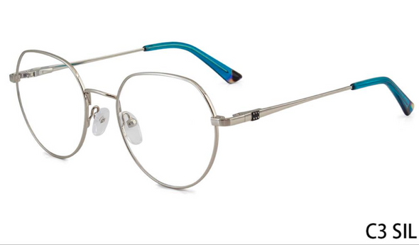 30th Feb Eyewear Metal Spectacle Frame 100706