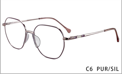 30th Feb Eyewear Metal Spectacle Frame GZ 1018