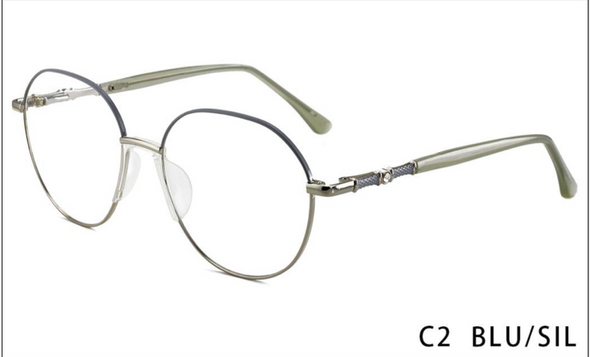 30th Feb Eyewear Metal Spectacle Frame GZ 1022