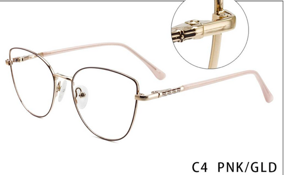 30th Feb Eyewear Metal Spectacle Frame GZ 1025