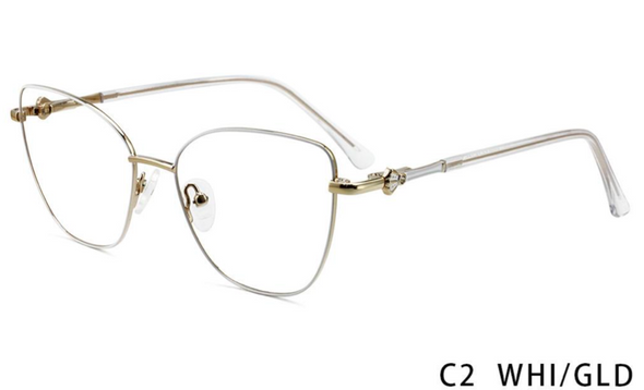 30th Feb Eyewear Metal Spectacle Frame GZ 1030