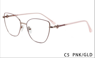 30th Feb Eyewear Metal Spectacle Frame GZ 1030