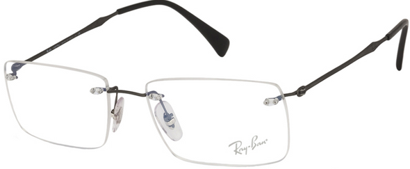 Ray Ban RB 8755 Rimless Metal Frame