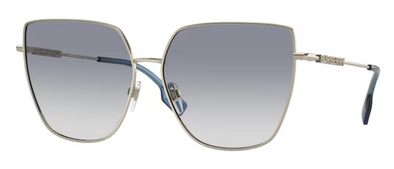 Burberry BE 3143 Metal Sunglasses For Women