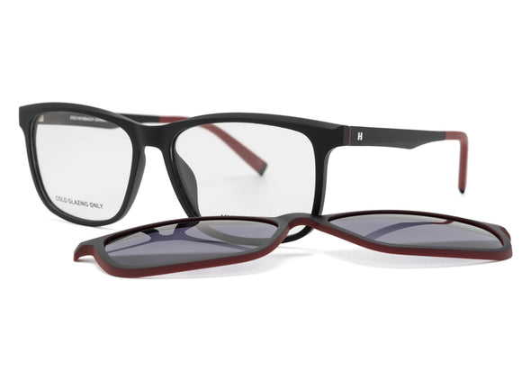 Humphrey 583172 Acetate Clip-On Frame For Men