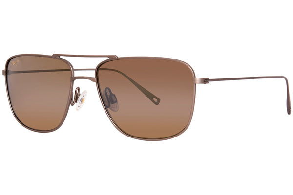 Maui Jim MJ 887 Polarised Titanium Rectangle Sunglass