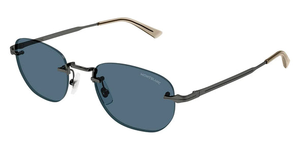 Mont Blanc MB 0303S  Rimless Sunglass For Men