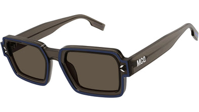 McQueen MQ-0381S Acetate Rectangular Sunglasses