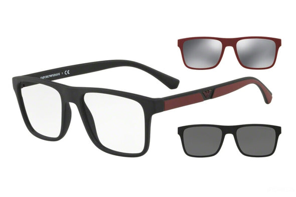Emporio Armani EA 4115  Frame with Sunglasses Clip On
