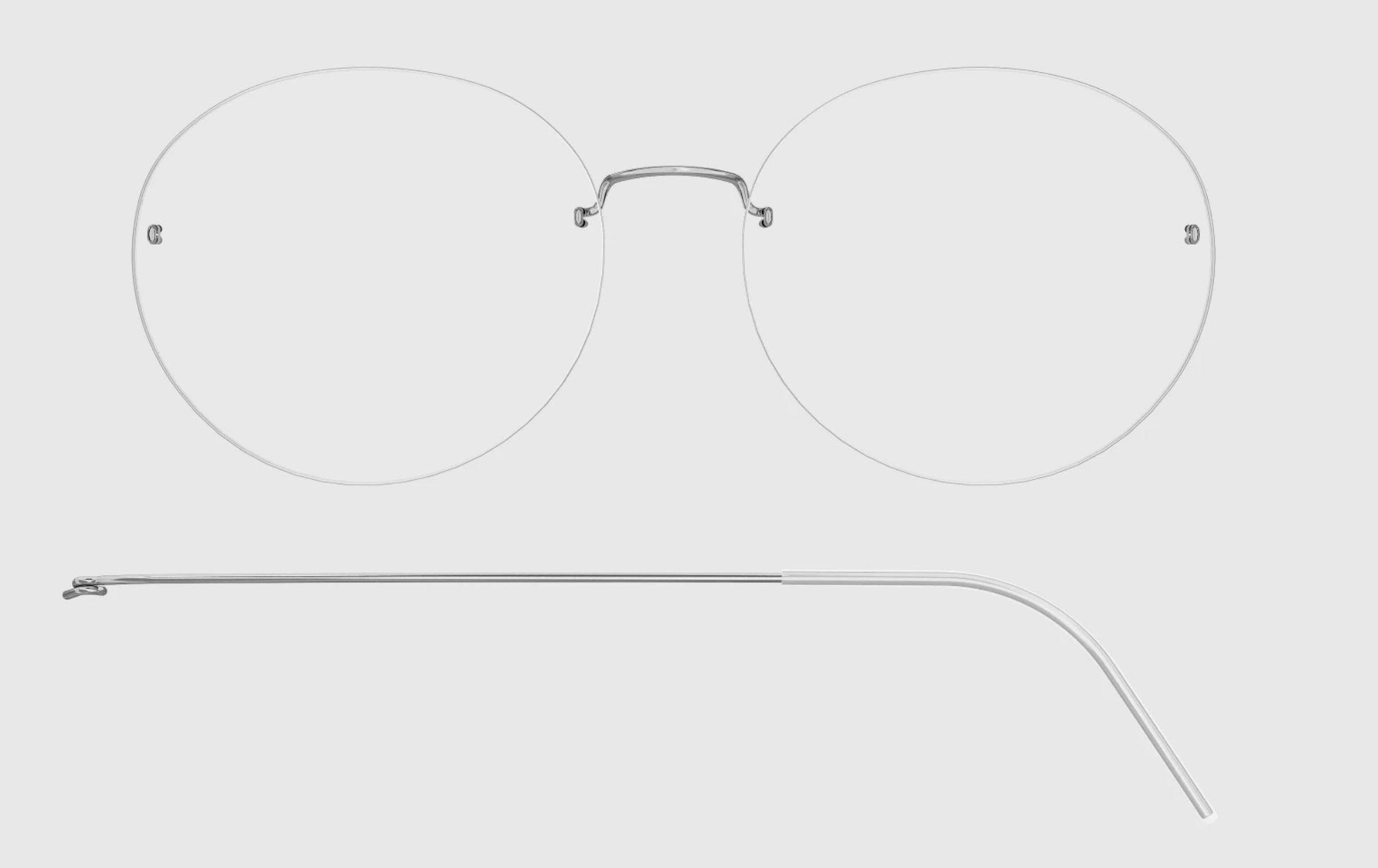 Lindberg Rimless Lindberg 2454 Titanium Rimless Frame