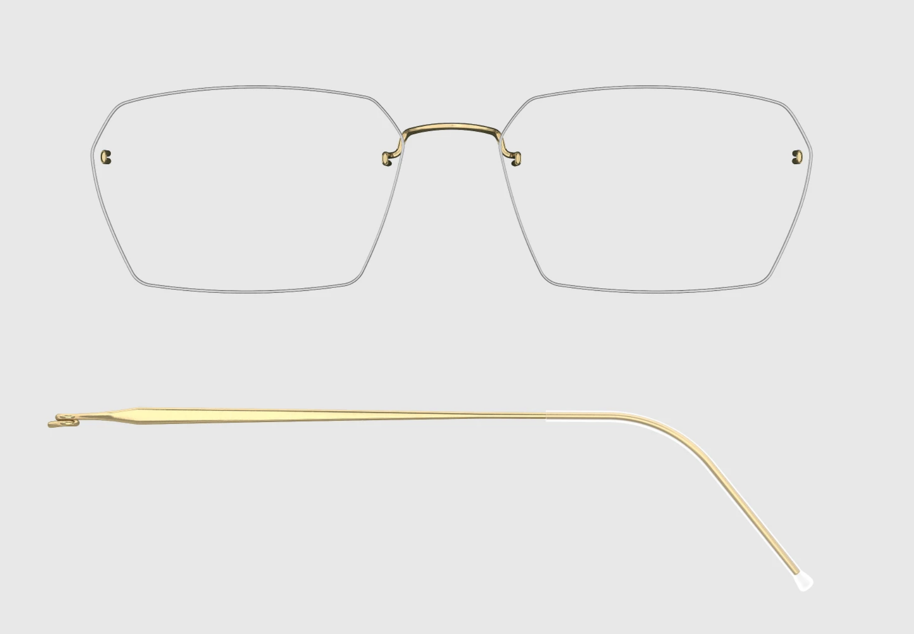 Lindberg 2506 Titanium Rimless Frame