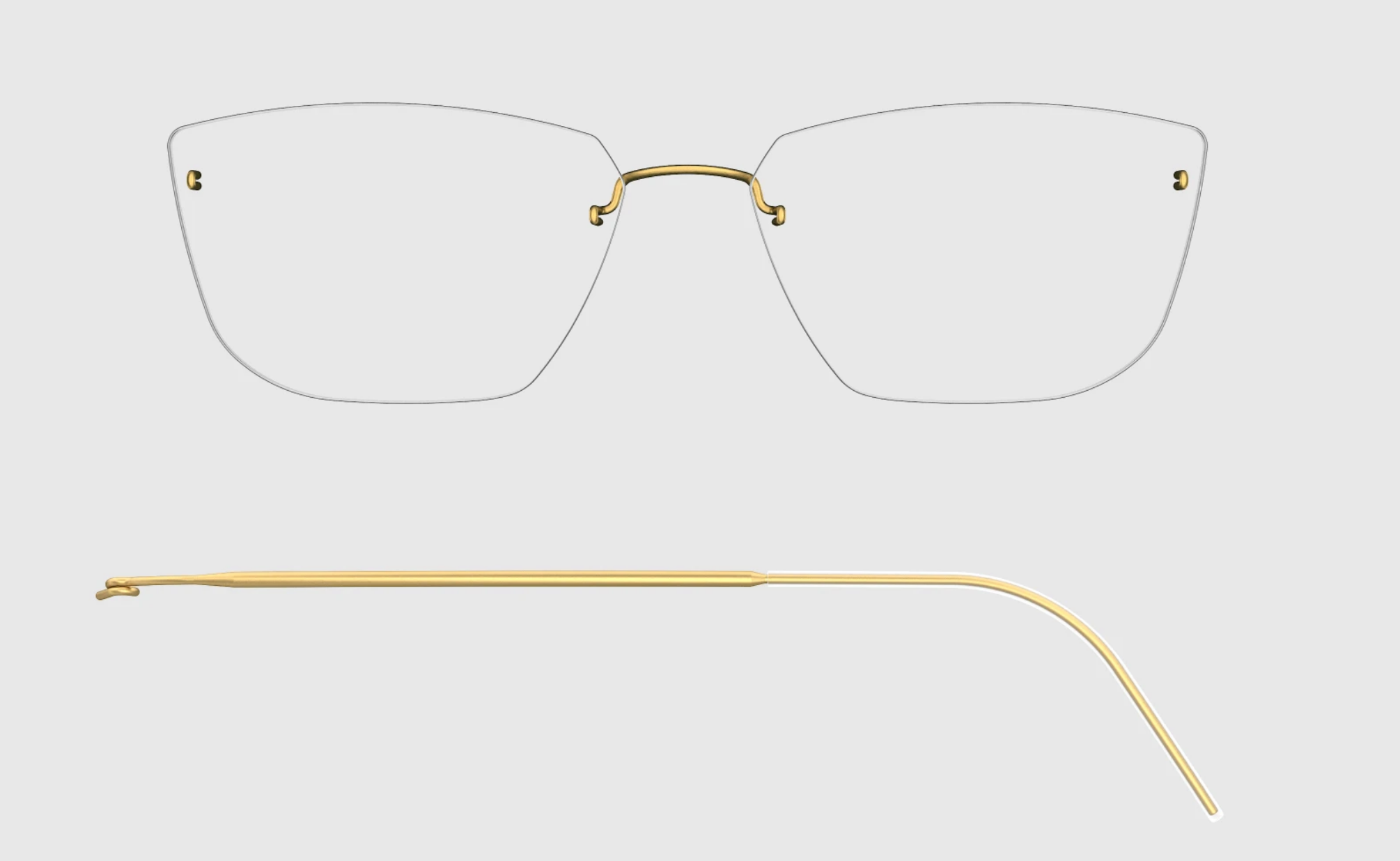 Lindberg Rimless Lindberg 2509 Spirit Titanium Rimless Frame