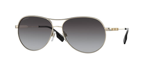 Burberry BE 3122 Metal Unisex Sunglass