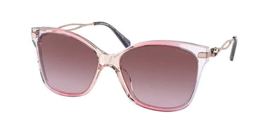 Coach HC 8316 Acetate Metal Combo Sunglass