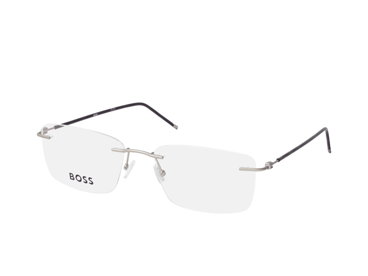 Hugo boss rimless glasses sales