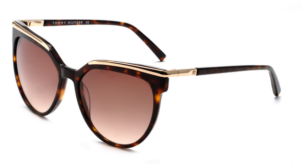 Tommy Hilfiger TH 2567 Acetate-Metal Sunglass For Women
