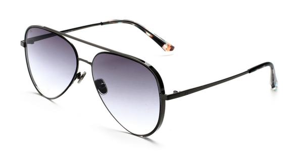 French Connection FC 7445 Metal Aviator Sunglasses