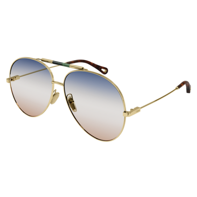 CHLOE 0113S Aviator  Metal Sunglass