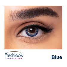 FRESHLOOK COLORBLENDS Monthly Disposable ( BLUE) Color Contact Lenses-2 Lens pack BY ALCON