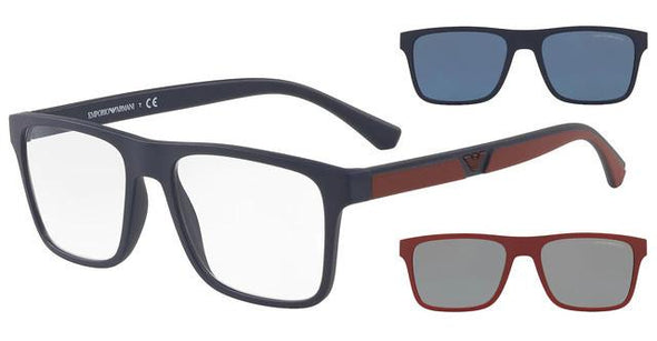 Emporio Armani EA 4115  Frame with Sunglasses Clip On