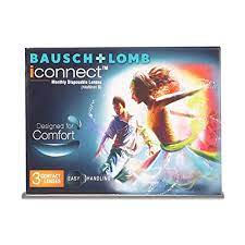 iconnect Monthly Disposable Contact Lens By Bausch & Lomb-6 lens pack