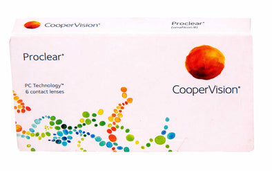Proclear Monthly Soft Contact Lenses by Cooper Vision -6 Lens Pack(Minus Power)