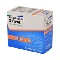 SofLens Toric  for Astigmatism Monthly Disposable Contact Lenses By Bausch & Lomb-6 lens pack
