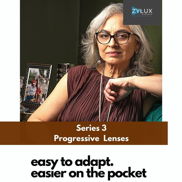 Zylux Series 3 Progressive Lenses with Anti Reflection coating