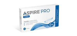 Aspire Pro Monthly soft Contact lenses By Cooper Vision 6 Lens Pack