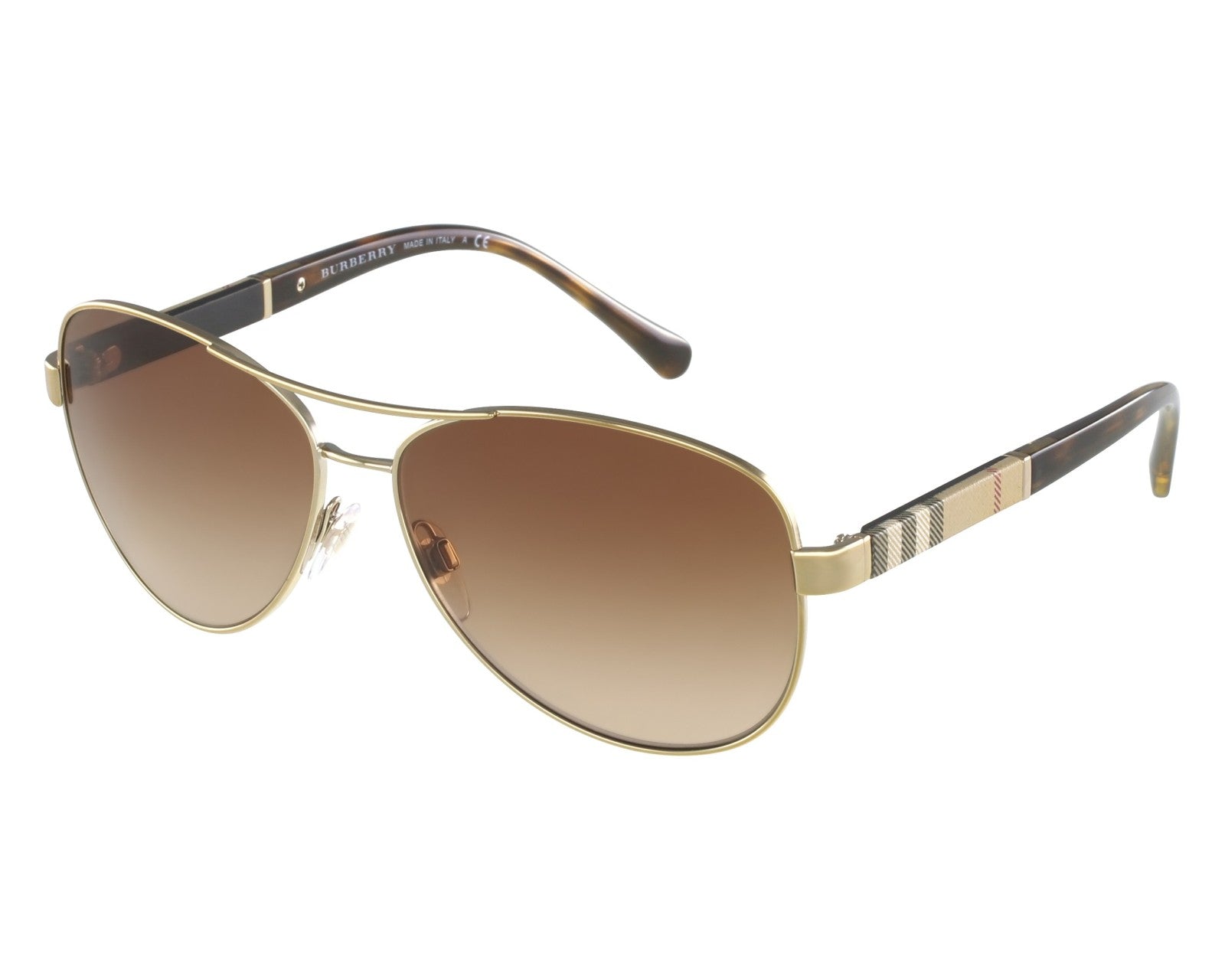 Burberry BE 3080 Metal Unisex Sunglass1