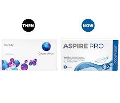 Aspire Pro Monthly soft Contact lenses By Cooper Vision 6 Lens Pack