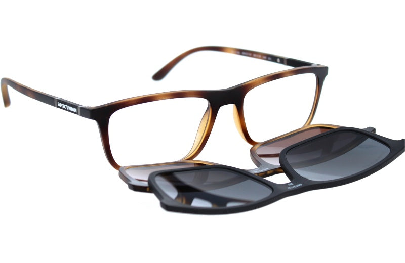 Buy Emporio Armani Men's Ea4115c Clip-on Sunglasses for Rectangular  Prescription Eyewear Frames Online at desertcartINDIA