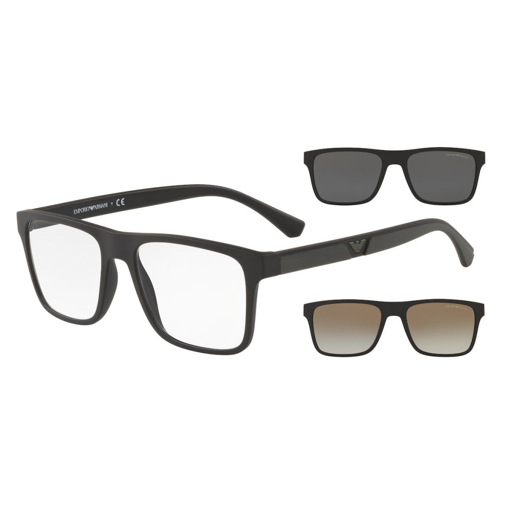 Metal Polorized Lens Tr Clip On Attachment Optical Frames With Sunglass,  Size: Free