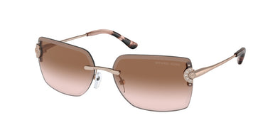 Michael Kors MK 1122 SEDONA Rimless Metal Sunglass For Women